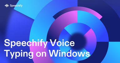 Speechify Voice Typing on Windows